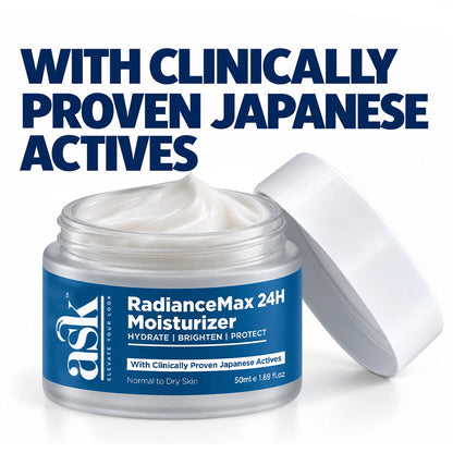 RadianceMax 24H Face Moisturizer Cream- 50 ml | For Normal To Dry Skin