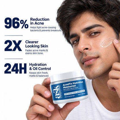 AcneFix Hydration Moisturizer for Men-50 ml | For Oily Skin to Normal Skin