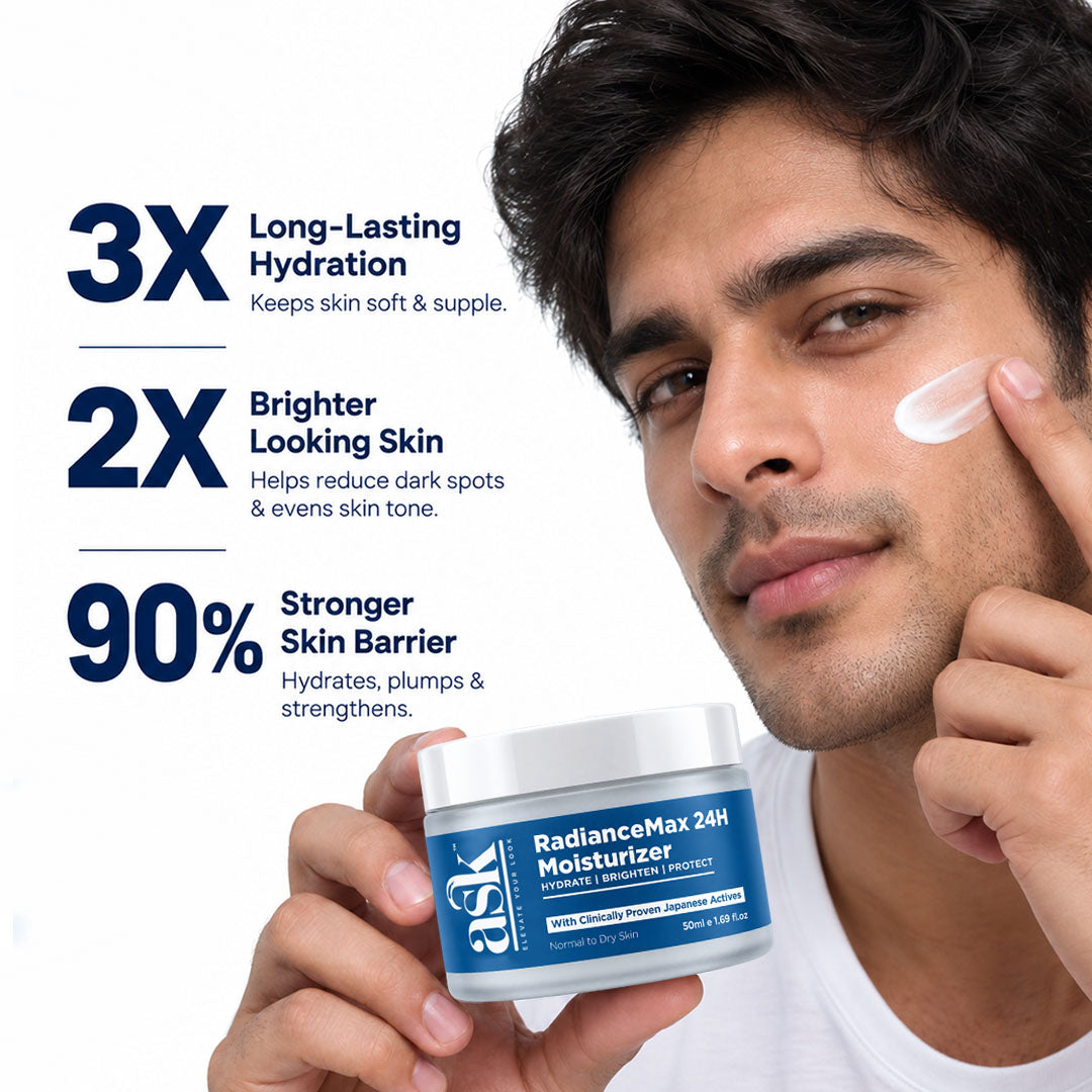 RadianceMax 24H Face Moisturizer Cream- 50 ml | For Normal To Dry Skin