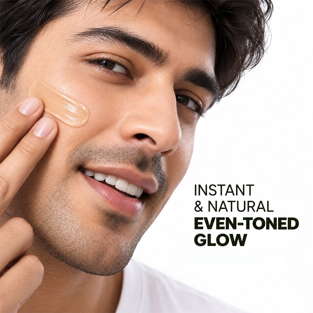 Tinted Sunscreen Moisturizer for Men-30ml | For All Skin Type