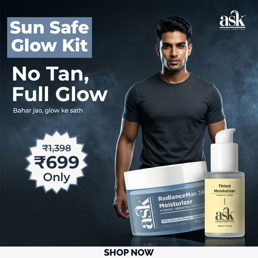 Sun safe glow kit