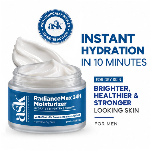 RadianceMax 24H Face Moisturizer Cream- 50 ml | For Normal To Dry Skin