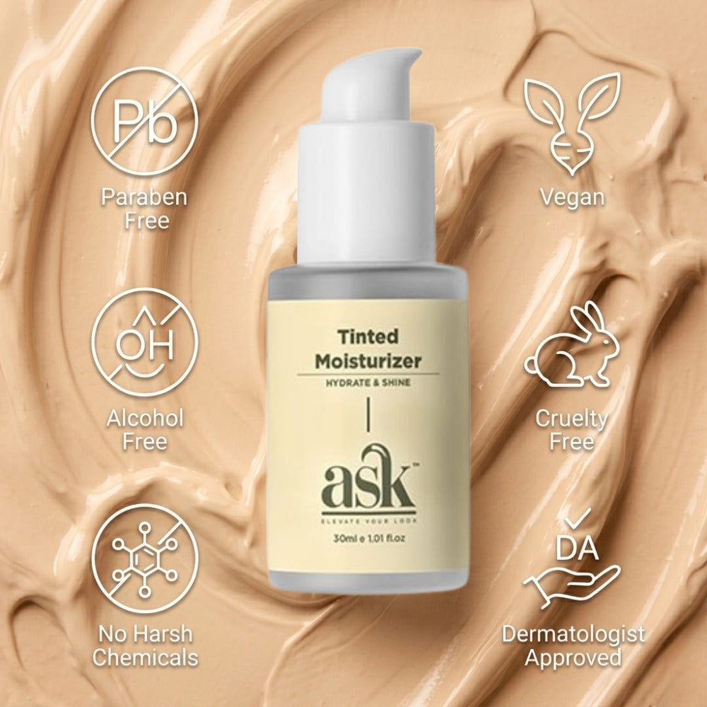 Tinted Sunscreen Moisturizer for Men-30ml | For All Skin Type